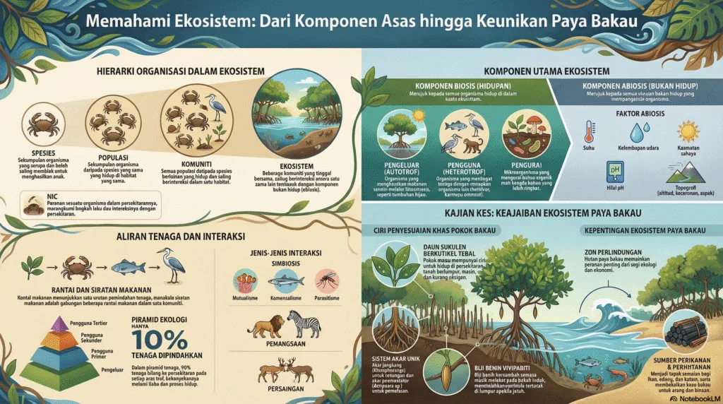 Nota Biologi Tingkatan 5 Bab 9: Ekosistem
