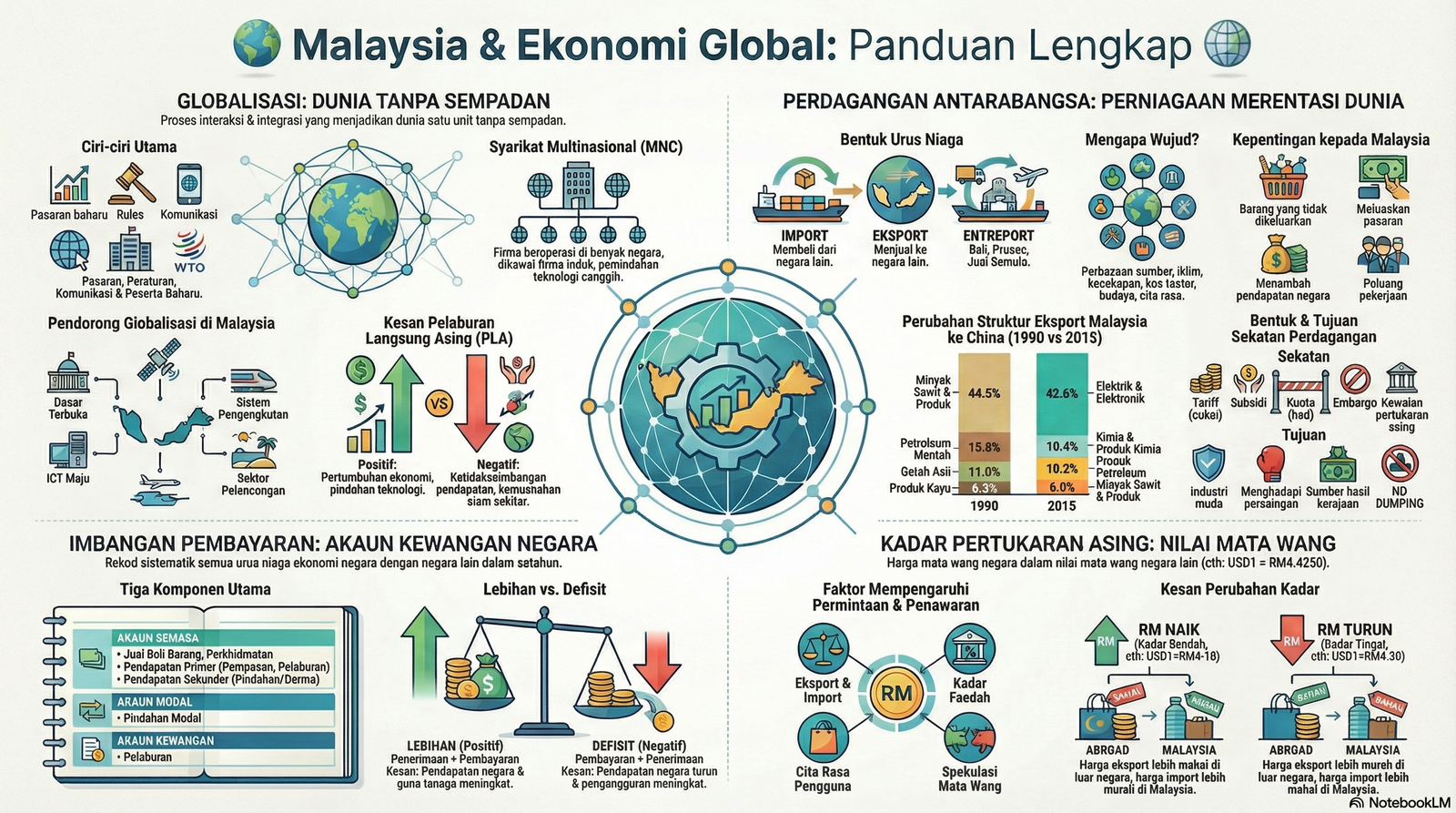Nota Ekonomi Tingkatan 5 Bab 2: Malaysia Dan Ekonomi Global