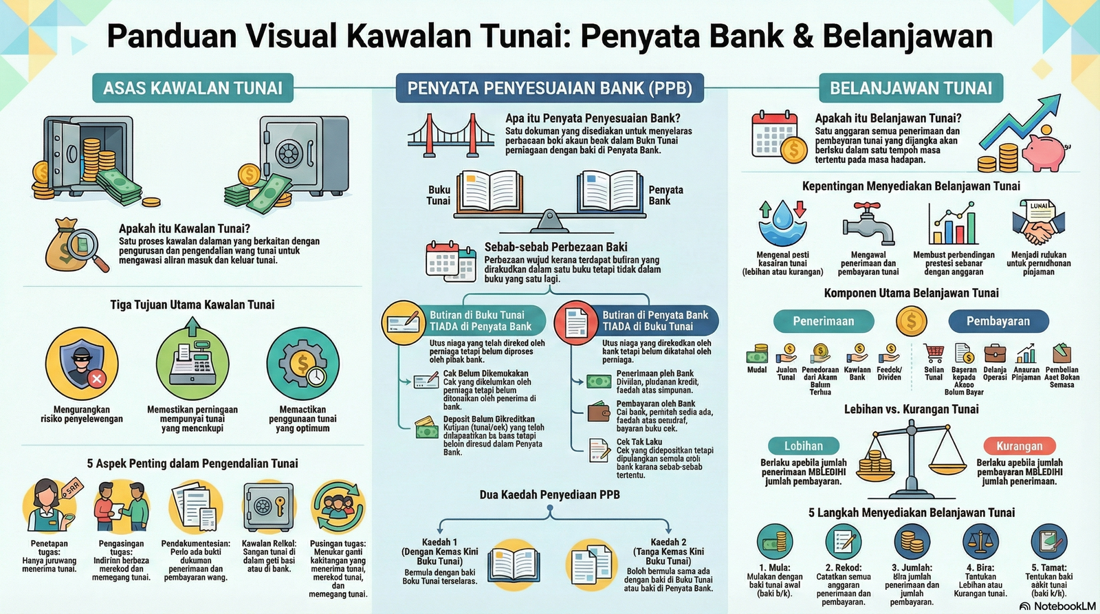 Nota Prinsip Perakaunan Tingkatan 5 Bab 3: Perakaunan Untuk Kawalan Dalaman