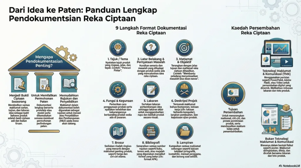 Nota Reka Cipta Tingkatan 5 Bab 8: Pendokumentasian