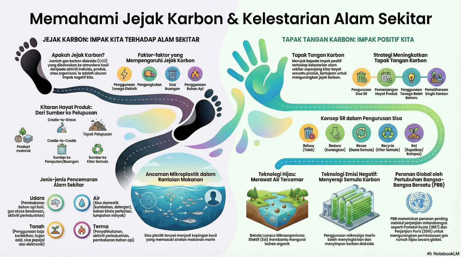 Nota Sains Bab 3 Tingkatan 5: KELESTARIAN ALAM SEKITAR