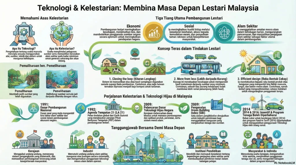 Nota Asas Kelestarian Tingkatan 4 Bab 1: Perkembangan Teknologi Dan Kelestarian