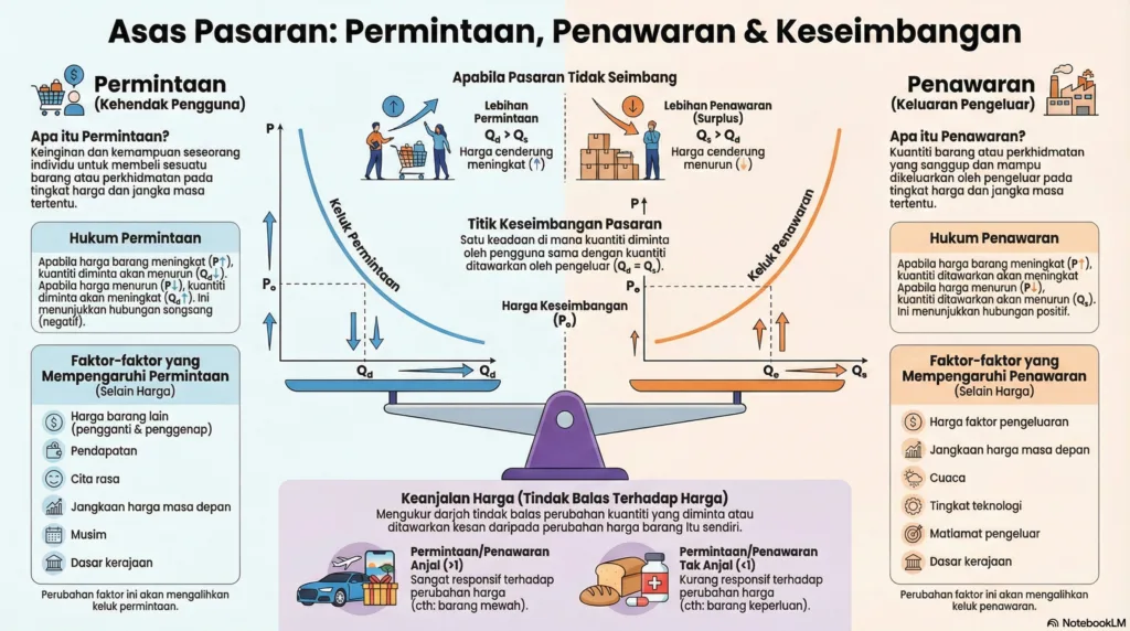 Nota Ekonomi Tingkatan 4 Bab 2: Pasaran