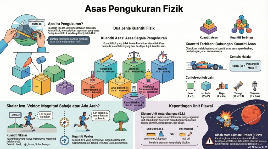 Nota Fizik Tingkatan 4 Bab 1: Pengukuran