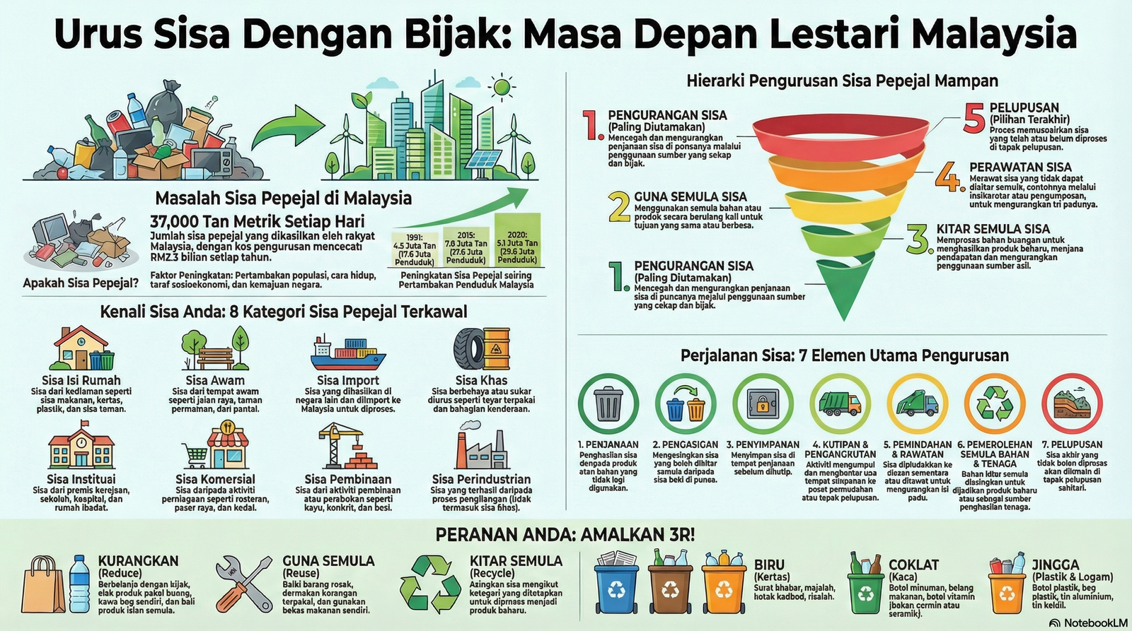 Nota Asas Kelestarian Tingkatan 5 Bab 3: Rawatan Sisa Pepejal
