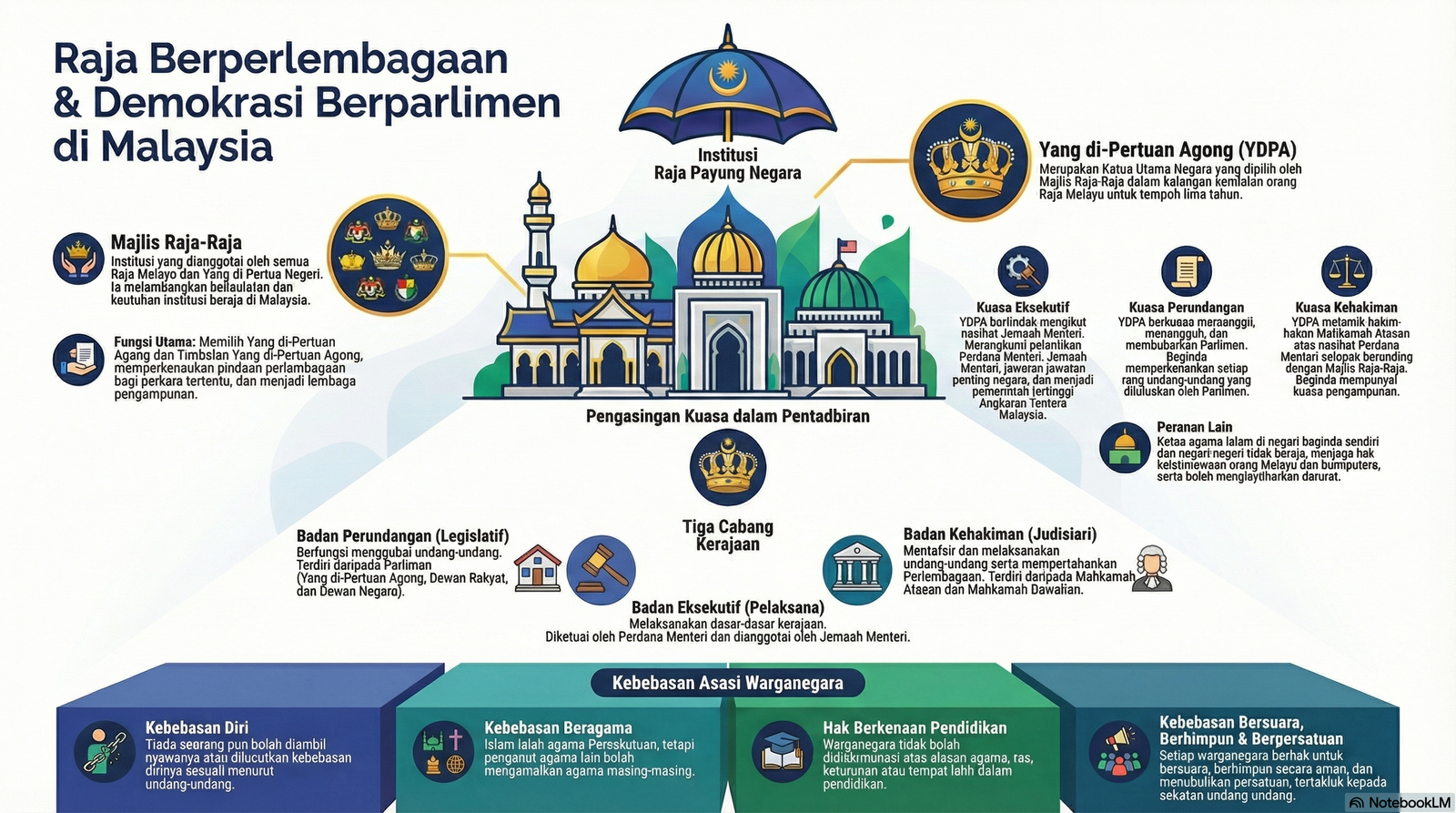 Nota Sejarah Bab 3: Raja Berperlembagaan & Demokrasi Berparlimen