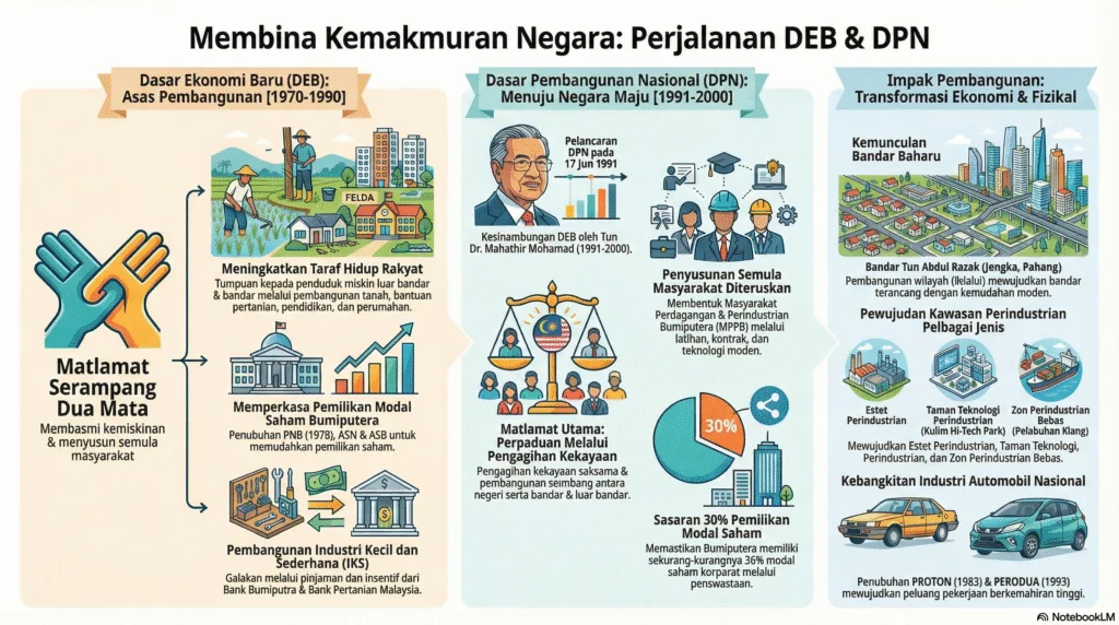 NOTA SEJARAH TINGKATAN 5 BAB 8 - MEMBINA KEMAKMURAN NEGARA